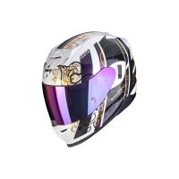 Scorpion Exo-520 Air Fasta Motorcycle Helmet (white / black / gold)