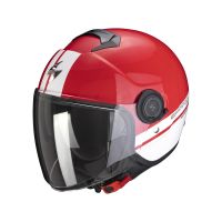 Scorpion Exo-City Strada Motorcycle Helmet (red)
