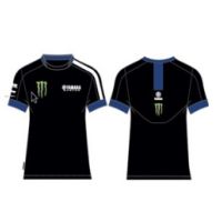 Yamaha Paddock Black Edition Monster Energy T-Shirt Herren (schwarz/blau)