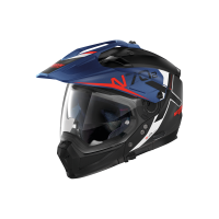 Nolan N70-2 X Bungee Motorcycle Helmet (black / blue)