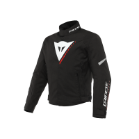 Dainese Veloce D-Dry motorcycle jacket (black / white / red)