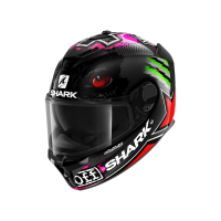 Shark Spartan GT Carbon Redding Fullface Helmet (black / red / purple / green)