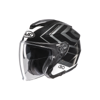 HJC i30 Zetra MC5 Jet Helmet (black / grey)