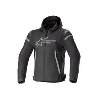 Alpinestars Zaca Waterproof Motorcycle Jacket Men (black / grey)