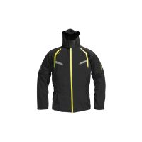 Dane Byge XPR rain jacket (black / neon yellow)