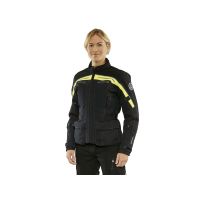 Dane Nimbus GTX Pro motorcycle jacket Women (black / neon yellow)