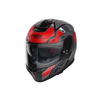 Nolan N80-8 Starscream N-Com Motorcycle Helmet (matt black / red)