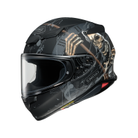 Shoei NXR2 Faust TC-5 Motorcycle Helmet (matt black / brown)