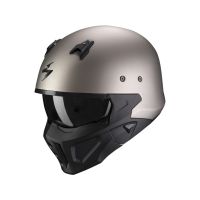 Scorpion Covert-X Solid Titanium Motorcycle Helmet