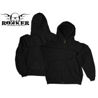 rokker Zip Hoody (black)